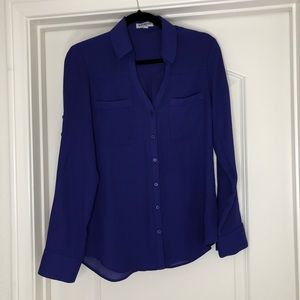 Purple Express button down the portofino shirt